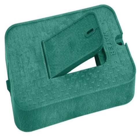 aep green electrical box|AEP Valve Box Rectangle 10 in. x 15 in. x 12 in.H Green .